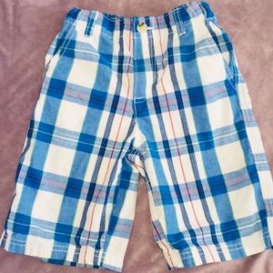 Crazy 8 checkered boy’s shorts size 8
